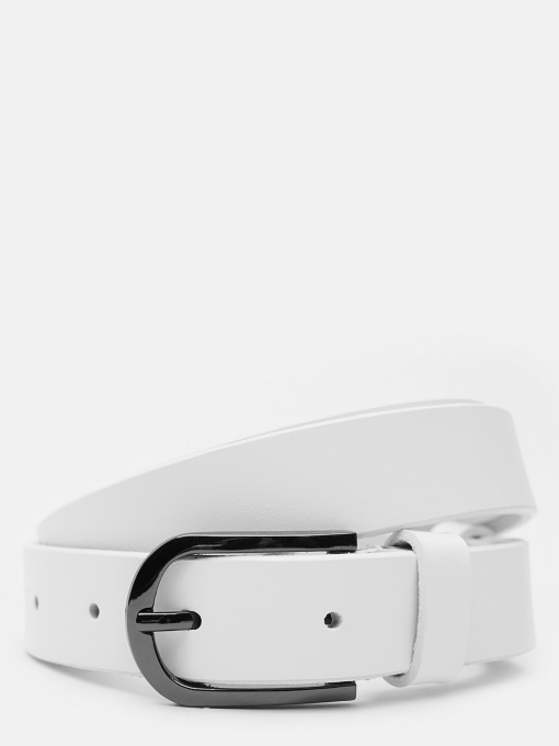 Ремені Borsa Leather модель V1FX32-white Фото