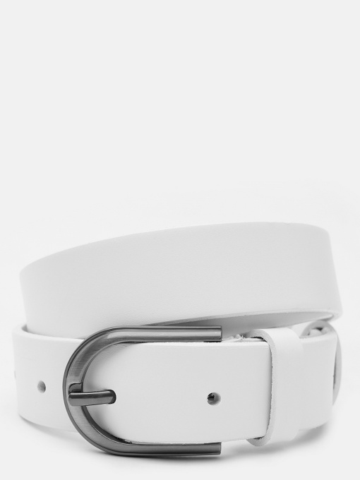 Ремені Borsa Leather модель V1FX33-white Фото