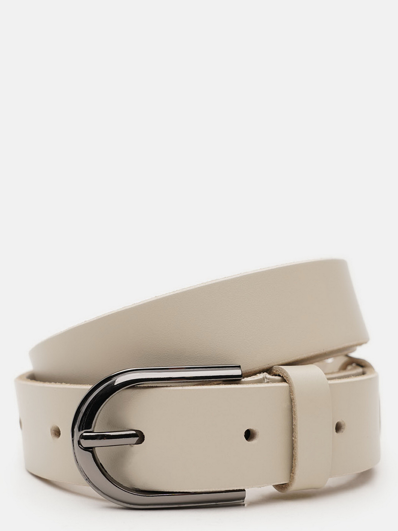 Ремені Borsa Leather модель V1FX35-beige Фото