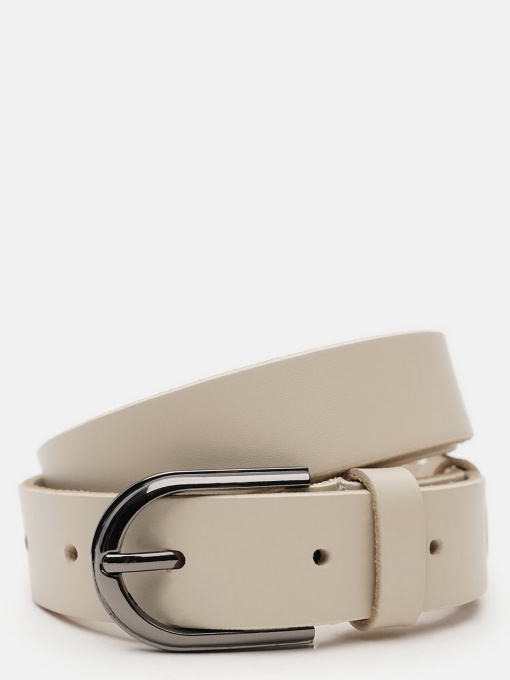 Ремені Borsa Leather модель V1FX35-beige Фото