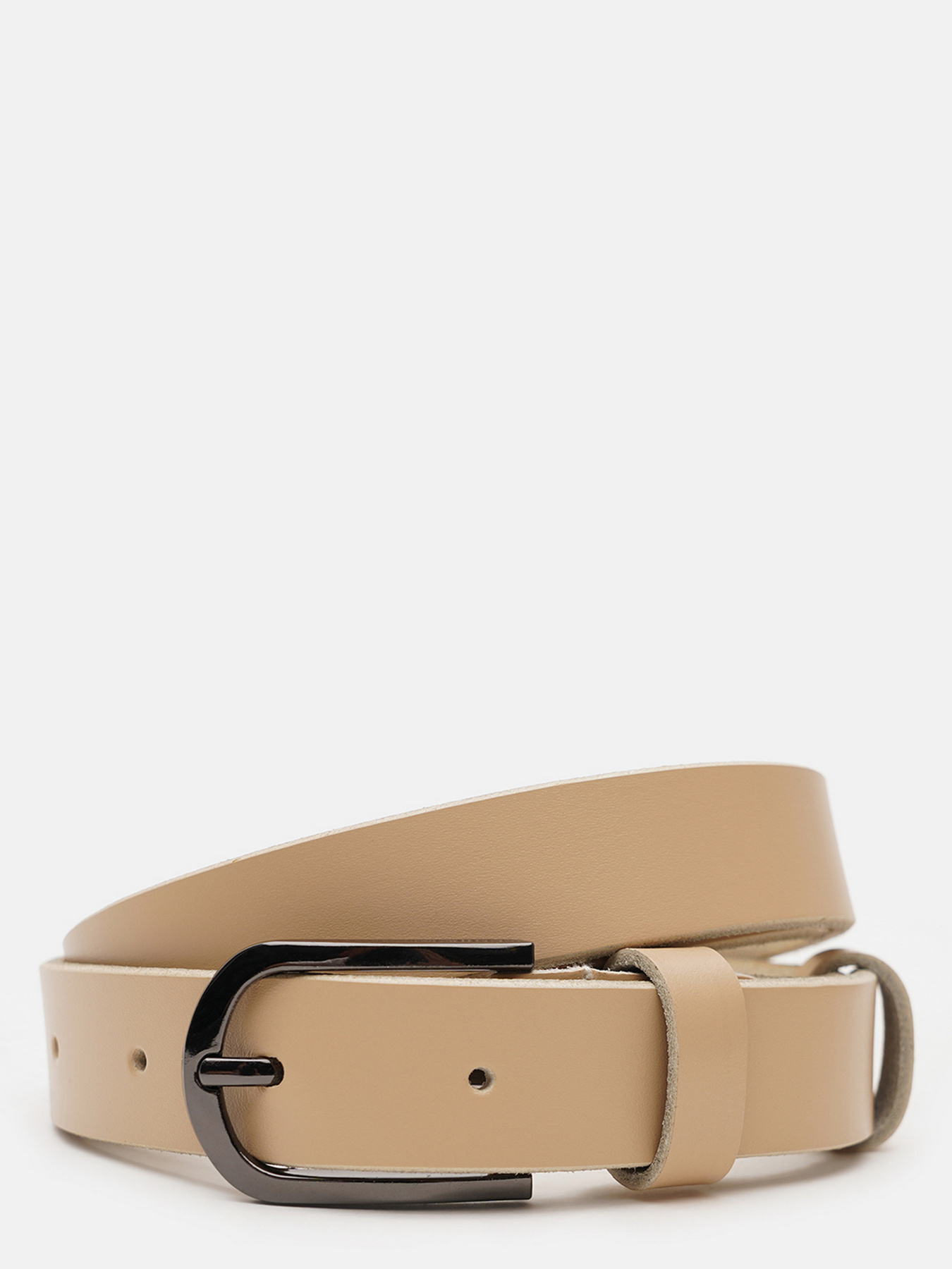 Ремені Borsa Leather модель V1FX36-beige Фото