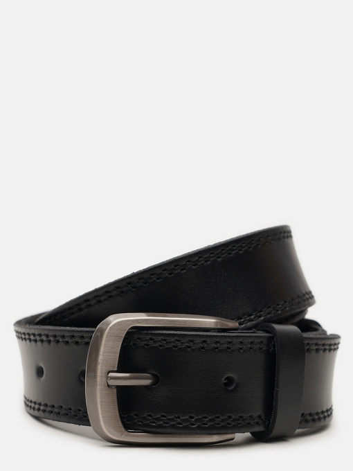 Ремені Borsa Leather модель V1125FX02-black Фото