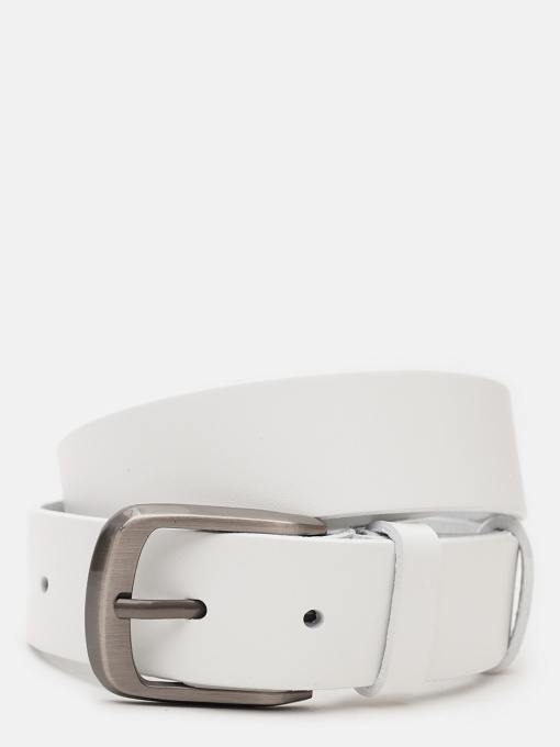 Ремені Borsa Leather модель V1115FX06-white Фото