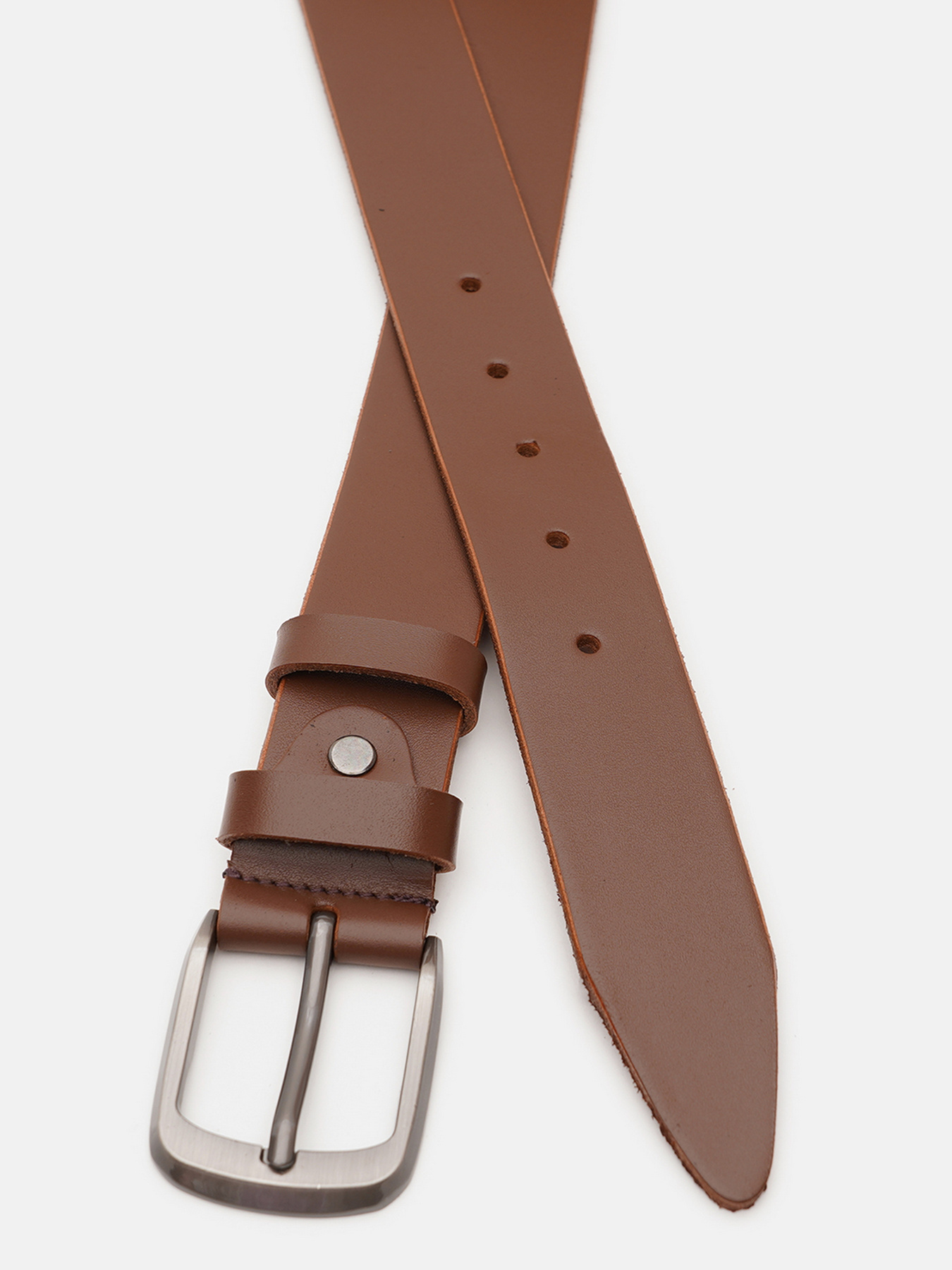 Ремені Borsa Leather модель V1115FX07-brown Фото