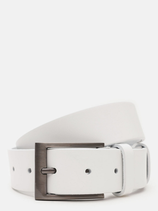 Ремені Borsa Leather модель V1115FX14-white Фото