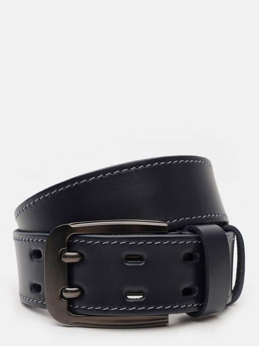 Ремені Borsa Leather модель V1115FX26-navy Фото