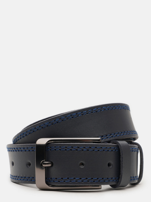Ремені Borsa Leather модель V1115FX48-navy Фото