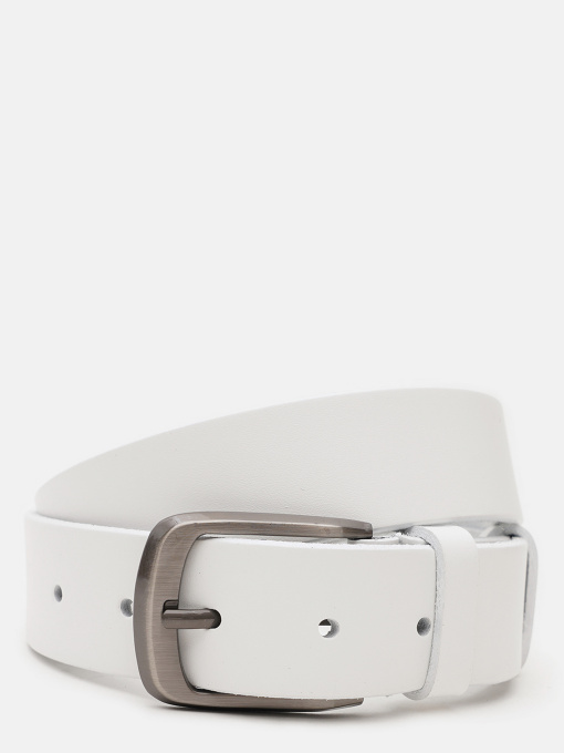 Ремені Borsa Leather модель V1125FX06-white Фото