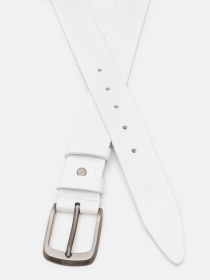Ремені Borsa Leather модель V1125FX06-white Фото