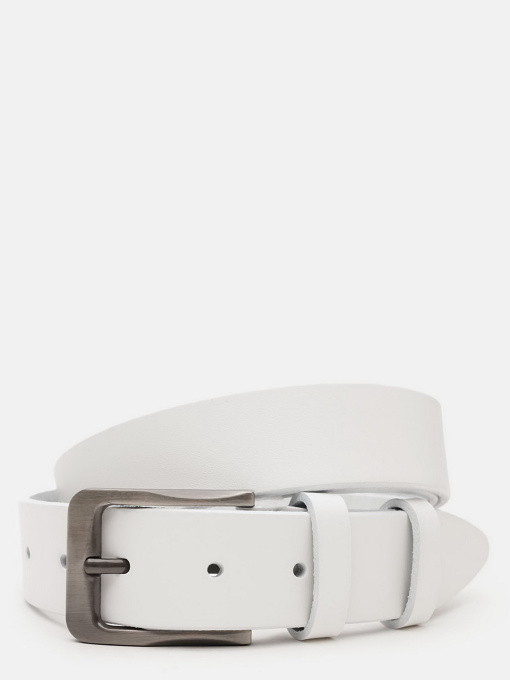 Ремни Borsa Leather модель V1125FX43-white Фото