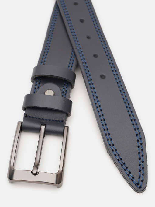 Ремені Borsa Leather модель V1125FX48-navy Фото