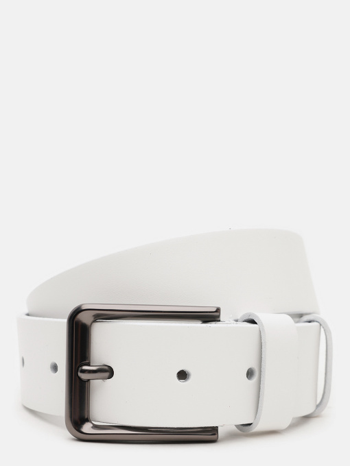 Ремені Borsa Leather модель V1125FX54-white Фото