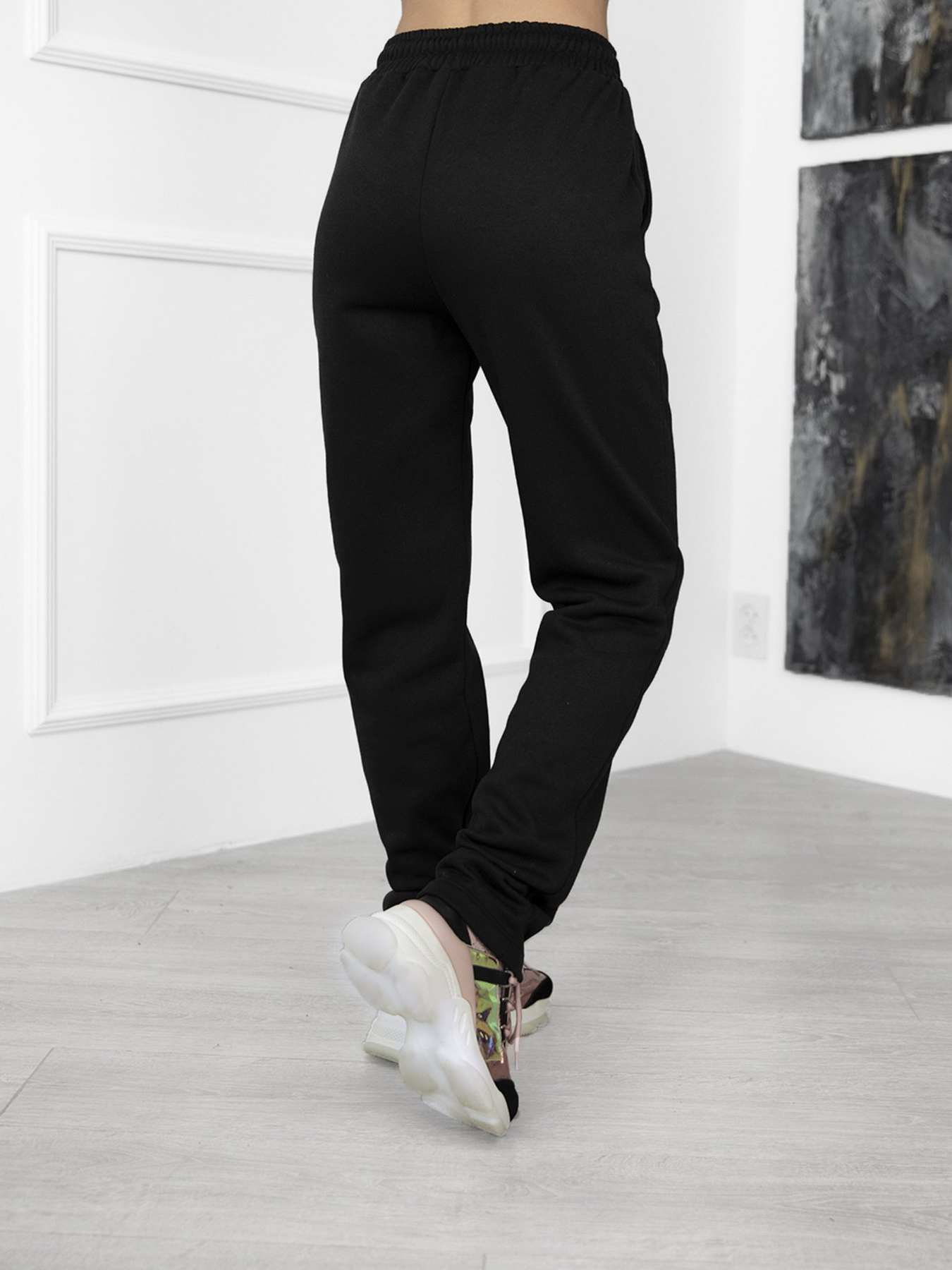 Штани ISSA Plus модель 12255_black Фото