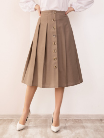 Юбки ISSA Plus модель SA-188_beige Фото