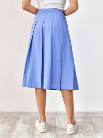 Юбки ISSA Plus модель SA-188_blue Фото