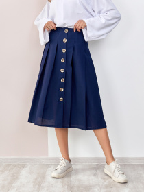 Юбки ISSA Plus модель SA-188_blue. Фото