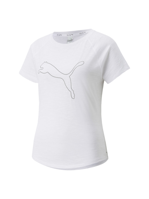 Футболки і поло PUMA Run 5K Logo Ss Tee W модель 521388 Фото