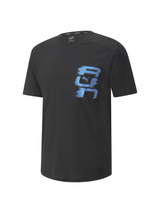 Футболки и поло PUMA Run Logo Ss Tee M модель 521401 Фото