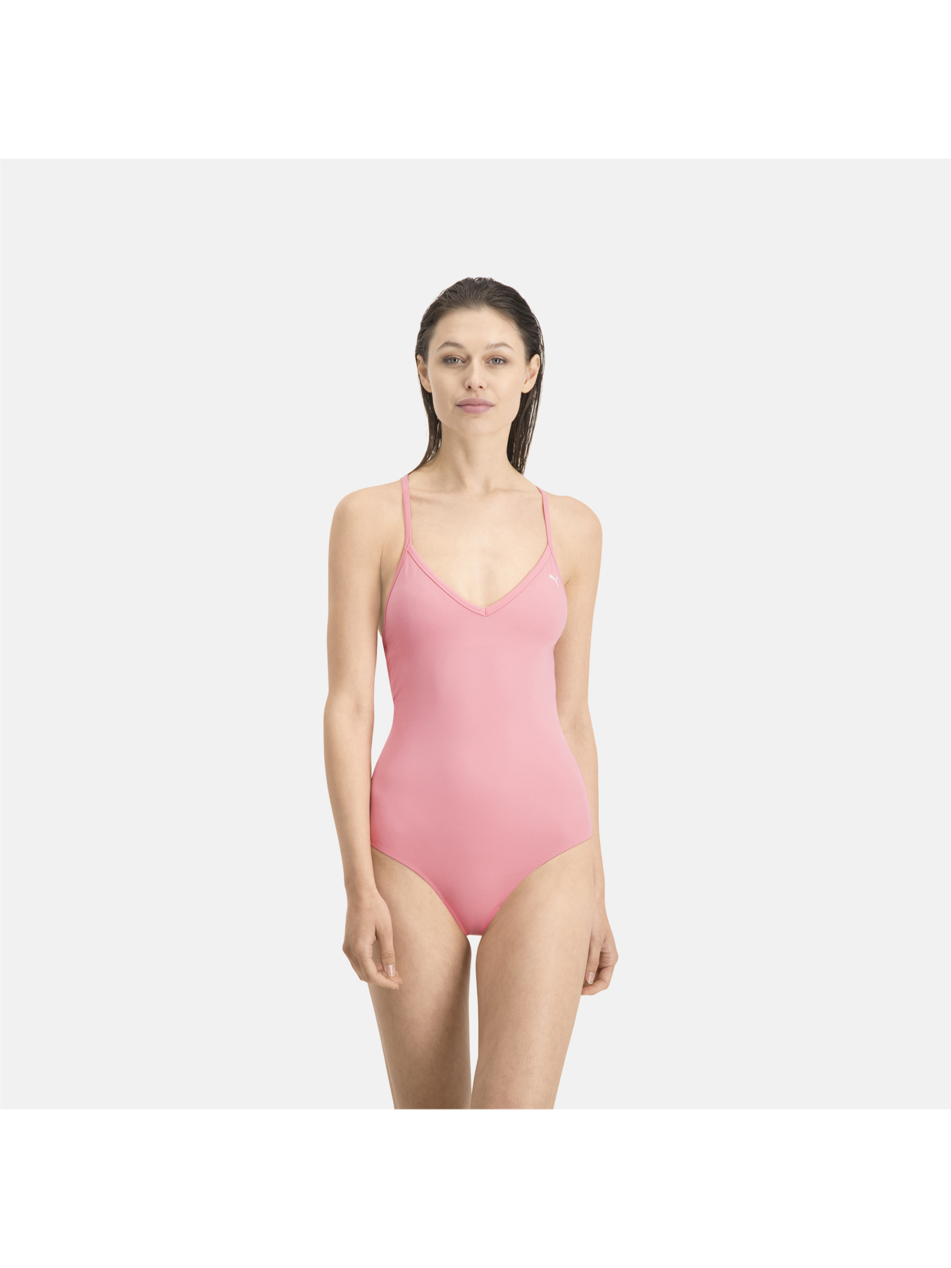 Одежда для пляжа PUMA Swim Women V-neck Cross модель 907670 Одежда для пляжа PUMA Swim Women V-neck Cross модель 907670 Фото