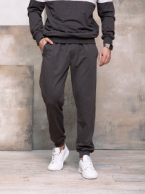Брюки ISSA Plus модель GN-406_darkgray Фото