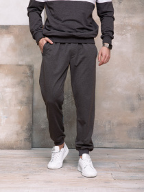 Брюки ISSA Plus модель GN-406_darkgray Фото