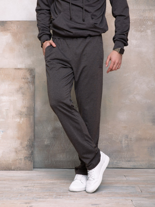 Брюки ISSA Plus модель GN-407_darkgray Фото