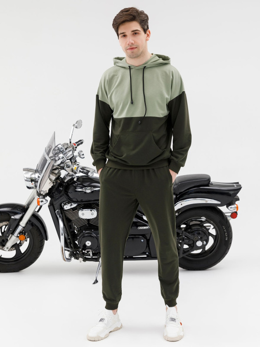 Костюмы ISSA Plus модель GN-431_khaki Фото