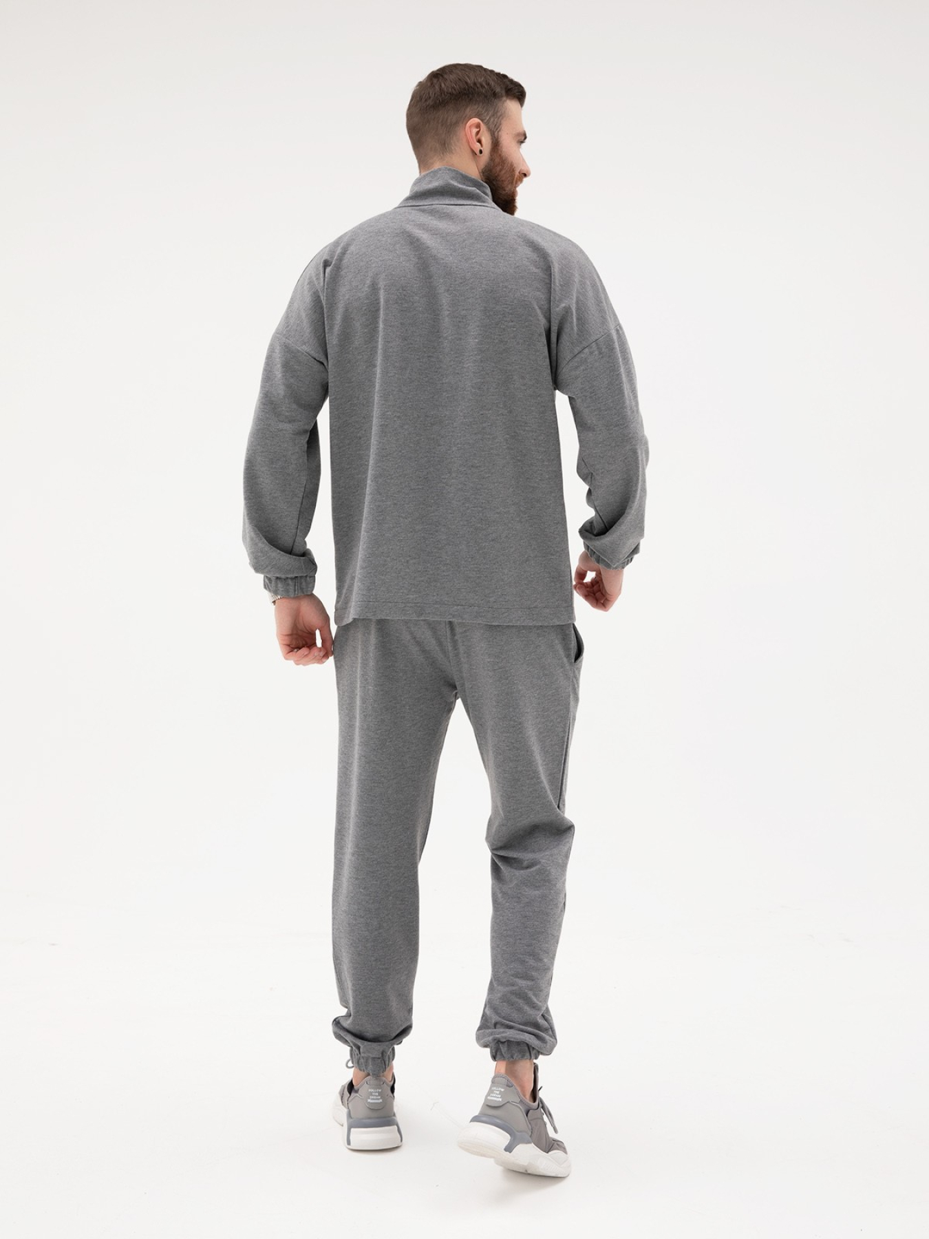 Костюми ISSA Plus модель GN-432_grey Фото