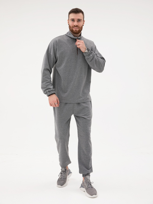 Костюмы ISSA Plus модель GN-432_grey Фото