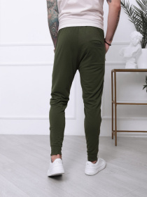 Штани ISSA Plus модель SA-127_khaki Фото