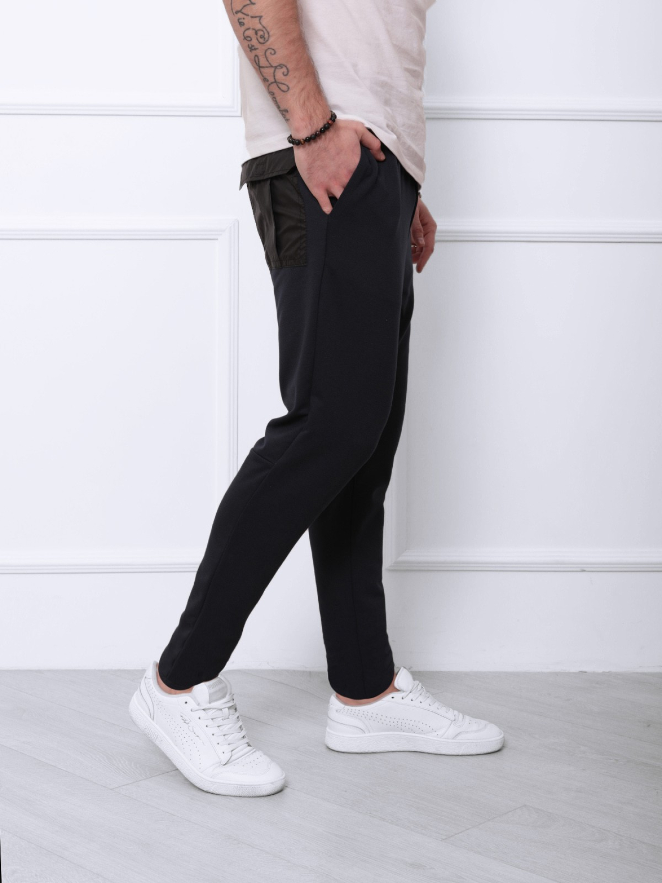 Штани ISSA Plus модель SA-141_blue Штани ISSA Plus модель SA-141_blue Фото