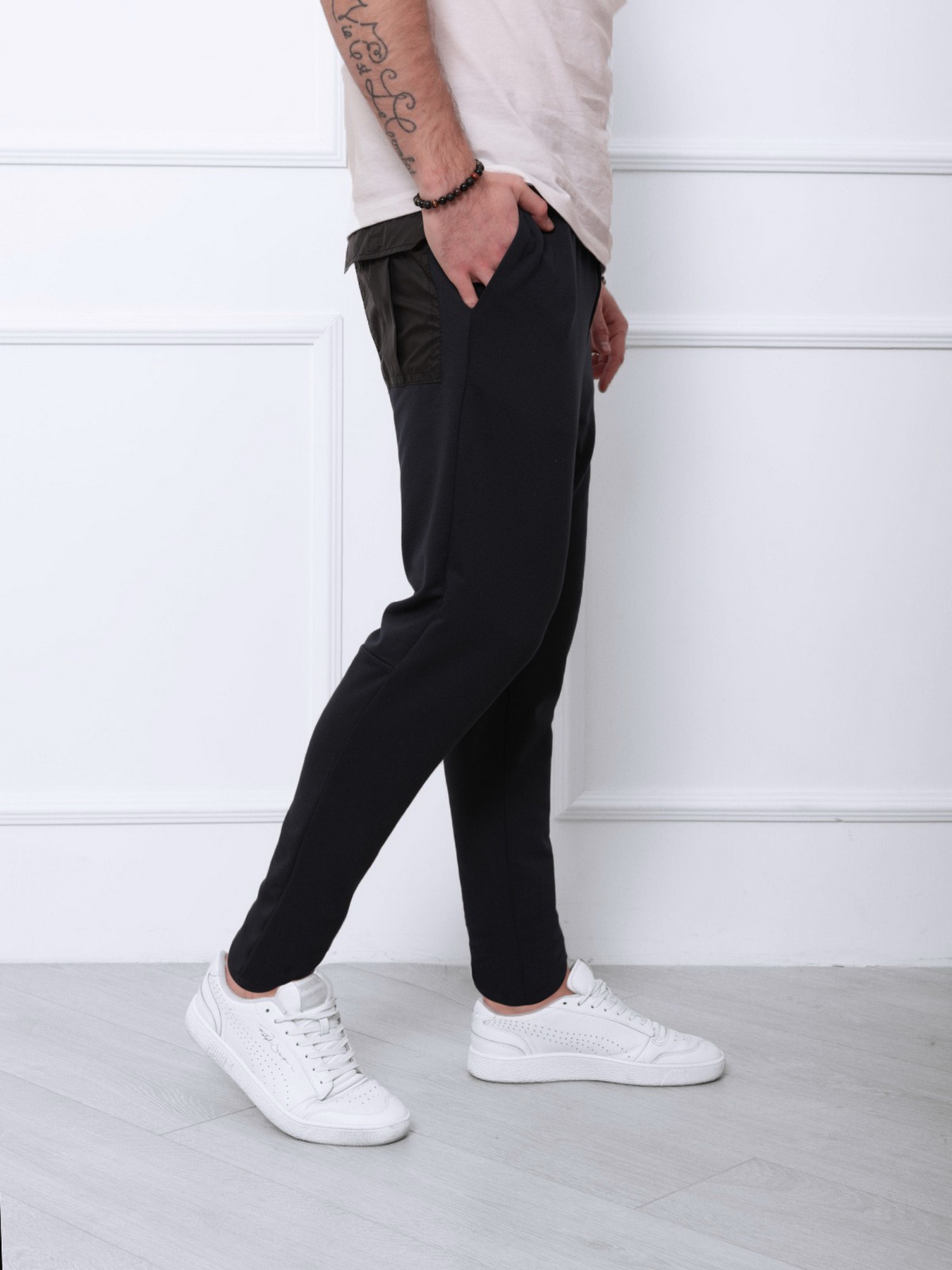 Штани ISSA Plus модель SA-141_blue Штани ISSA Plus модель SA-141_blue Фото