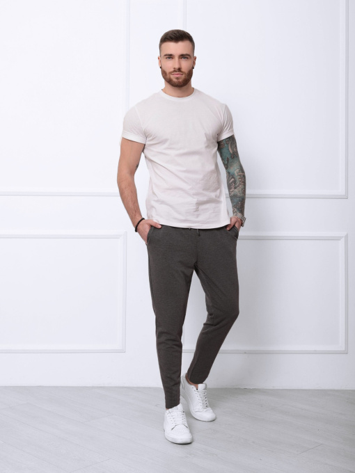 Штани ISSA Plus модель SA-141_darkgray Фото