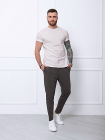 Штани ISSA Plus модель SA-141_darkgray Фото