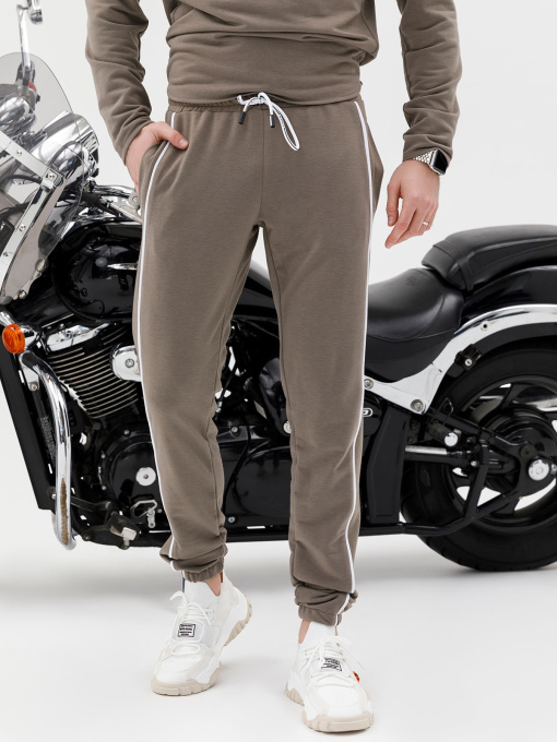 Штани ISSA Plus модель SG-12_khaki Фото