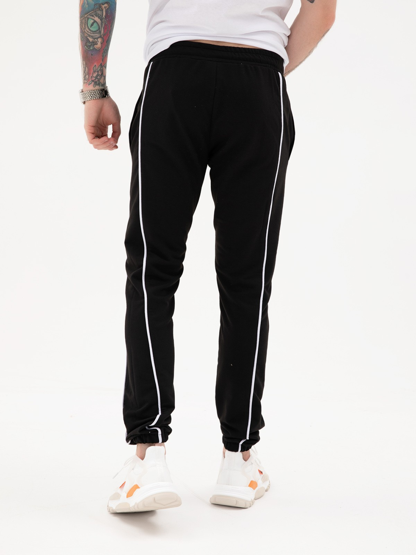Штани ISSA Plus модель SG-12_black Штани ISSA Plus модель SG-12_black Фото