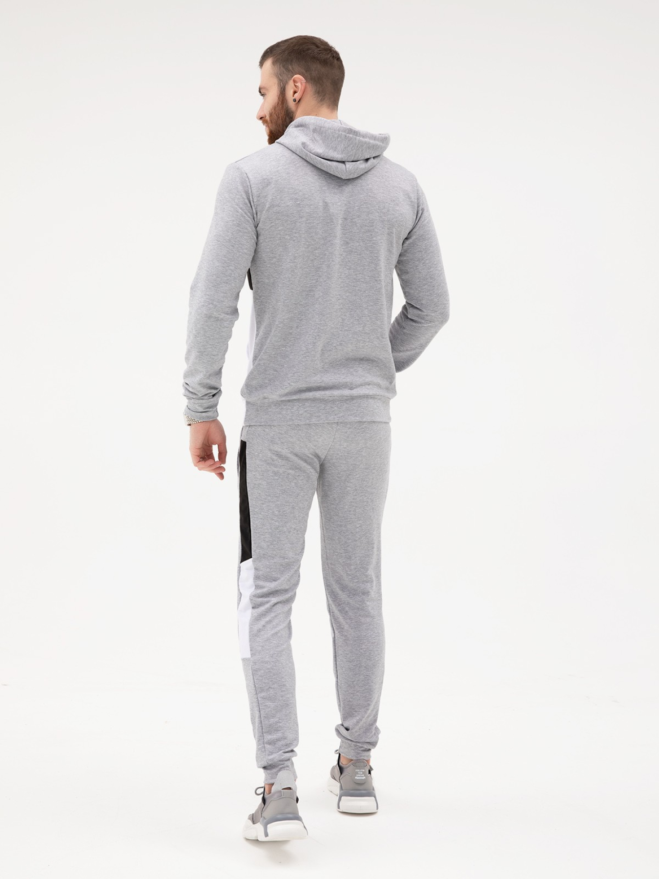 Костюми ISSA Plus модель SG-16_greyblack Фото