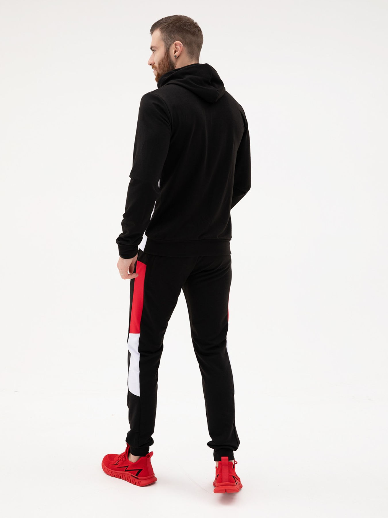 Костюми ISSA Plus модель SG-16_blackred Фото
