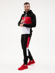 Костюми ISSA Plus модель SG-16_blackred Фото