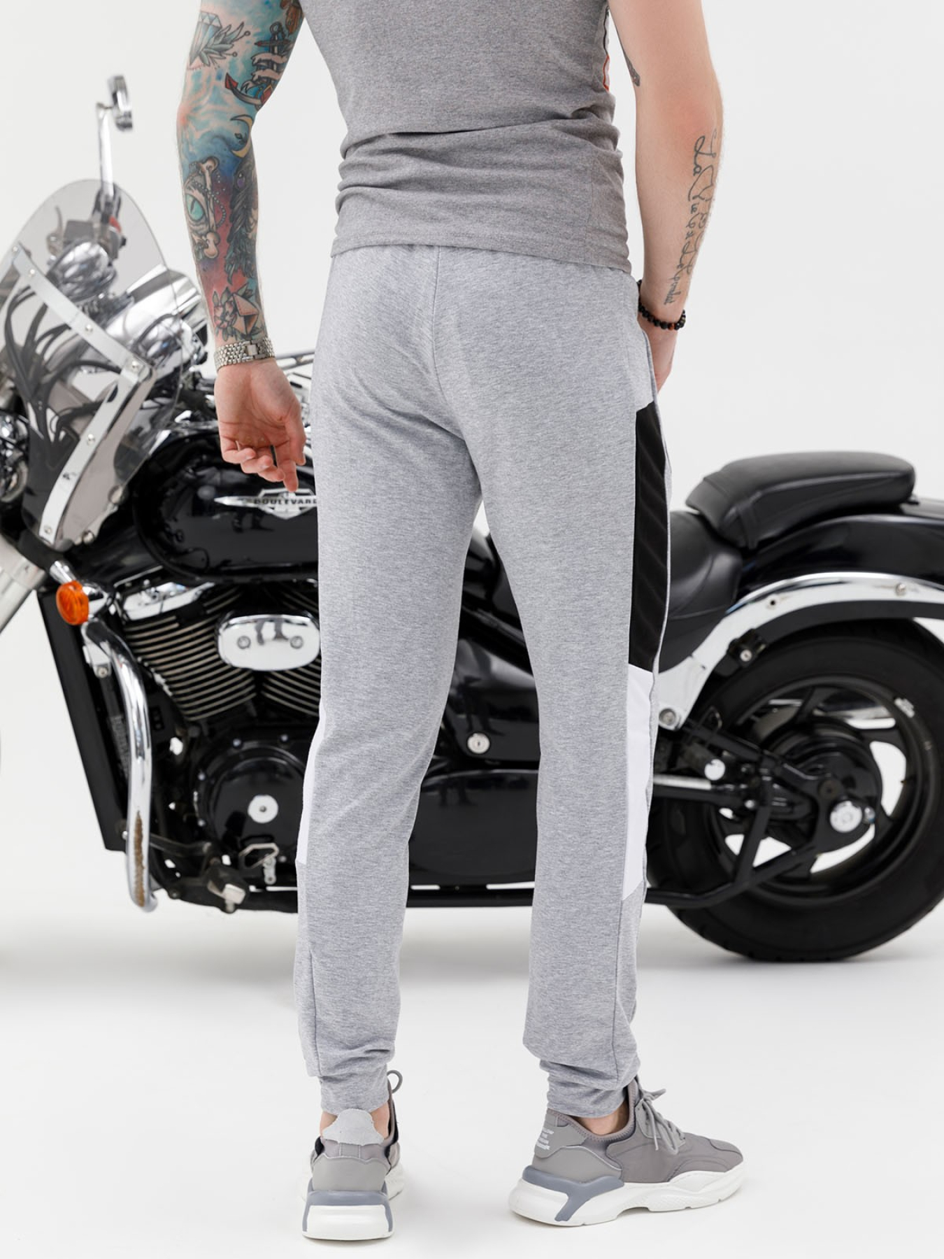 Штани ISSA Plus модель SG-20_grey Фото