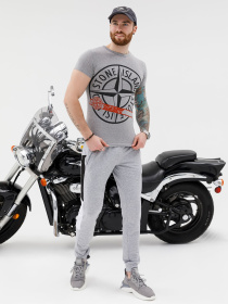 Штани ISSA Plus модель SG-20_grey Фото