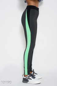 Штани ISSA Plus модель 10190_darkgreygreen Фото