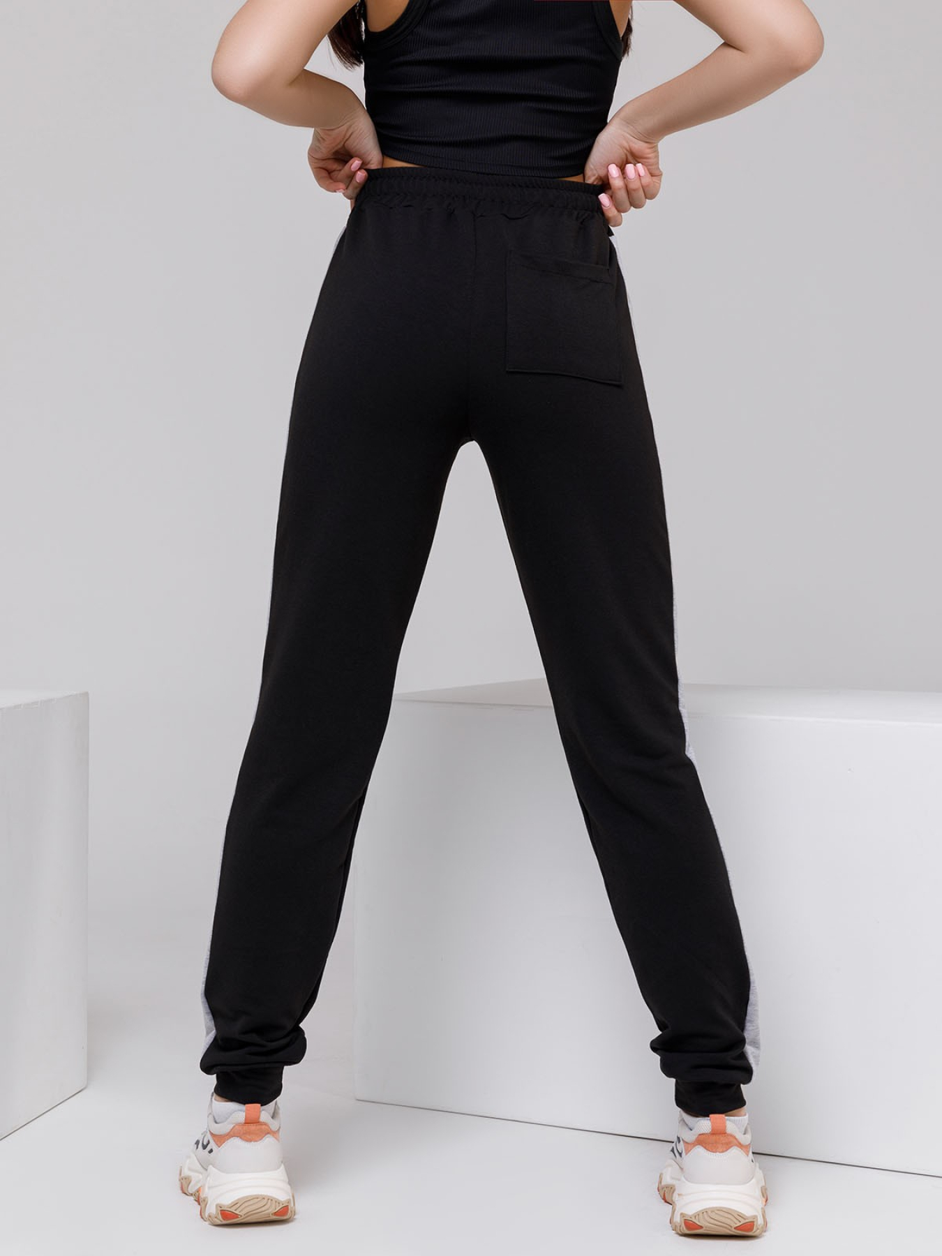 Штани ISSA Plus модель 11502_black Фото