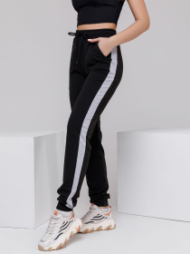 Штани ISSA Plus модель 11502_black Фото