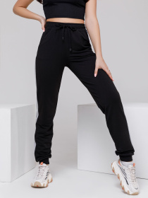 Штани ISSA Plus модель 11502_black Фото