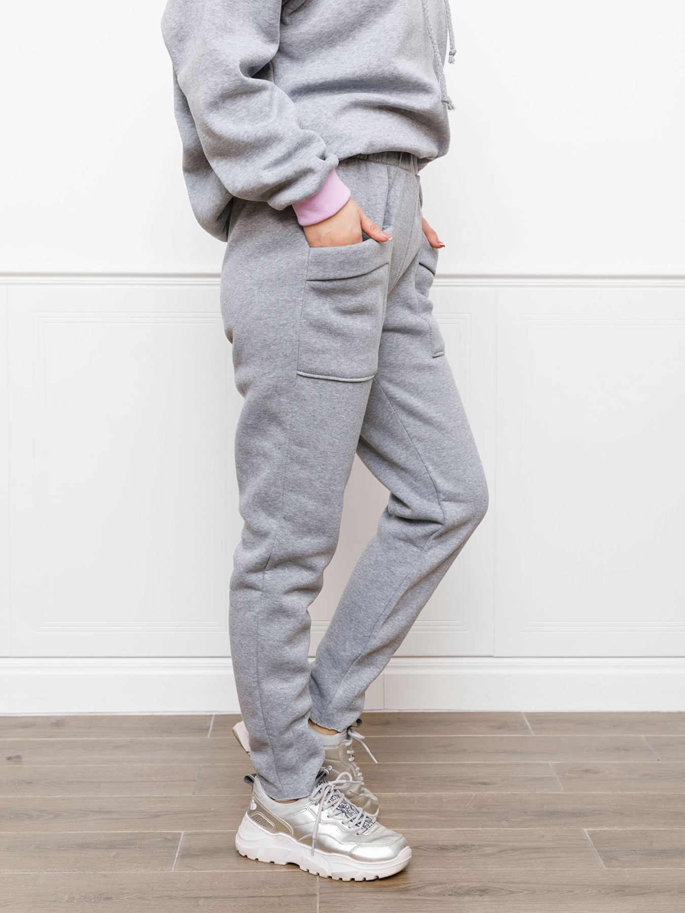 Штани ISSA Plus модель 12264_lightgray Штани ISSA Plus модель 12264_lightgray Фото