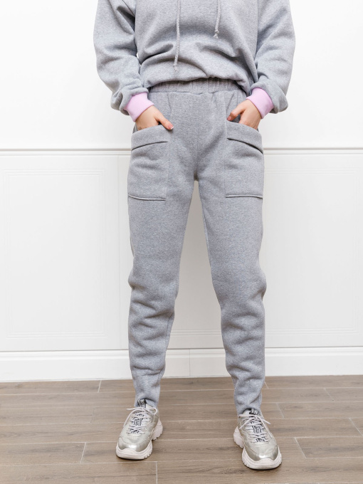 Штани ISSA Plus модель 12264_lightgray Фото
