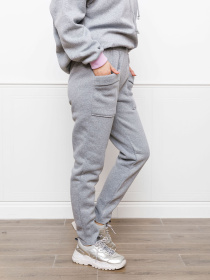 Штани ISSA Plus модель 12264_lightgray Фото