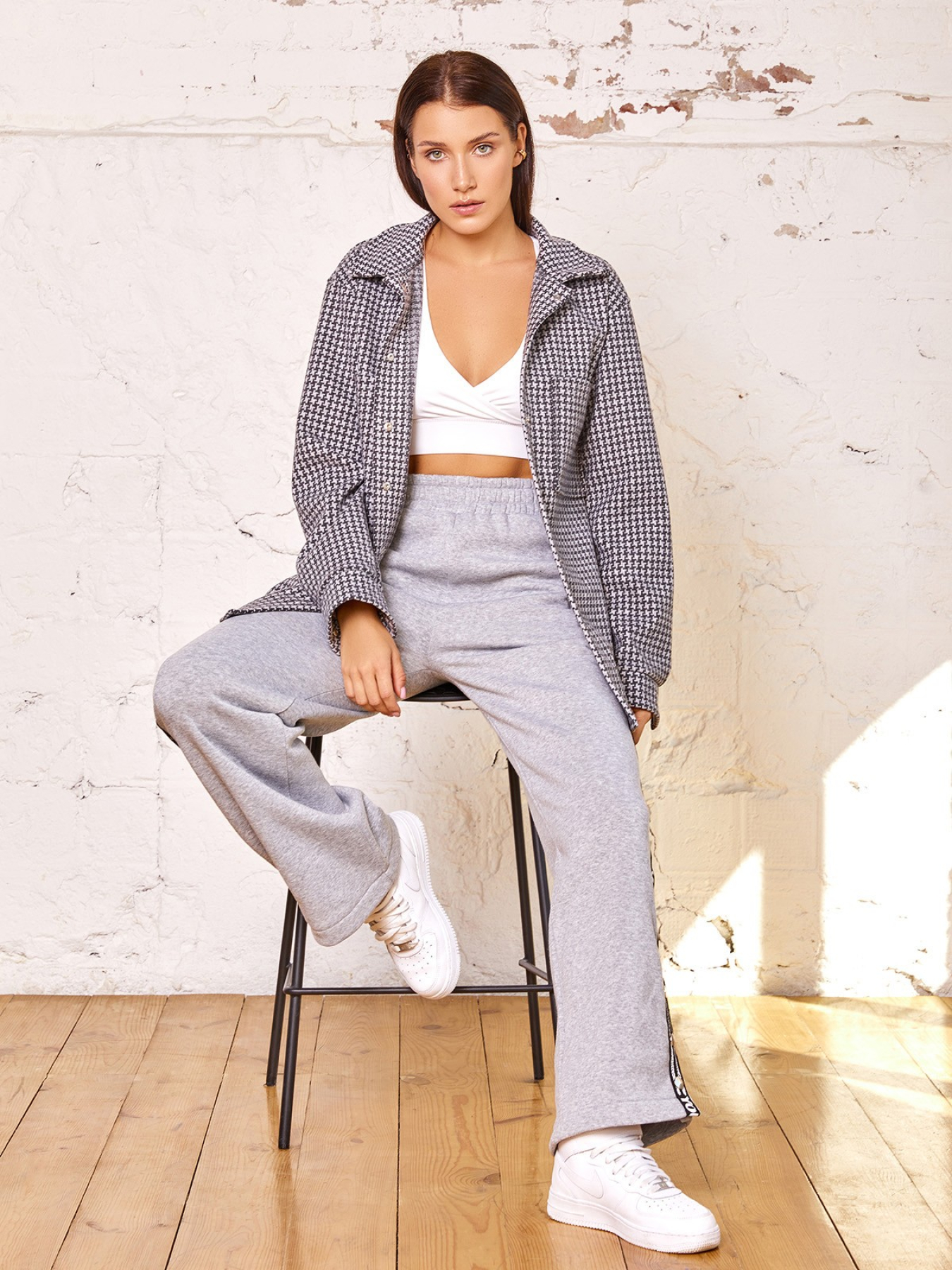 Штани ISSA Plus модель 12945_lightgray Фото
