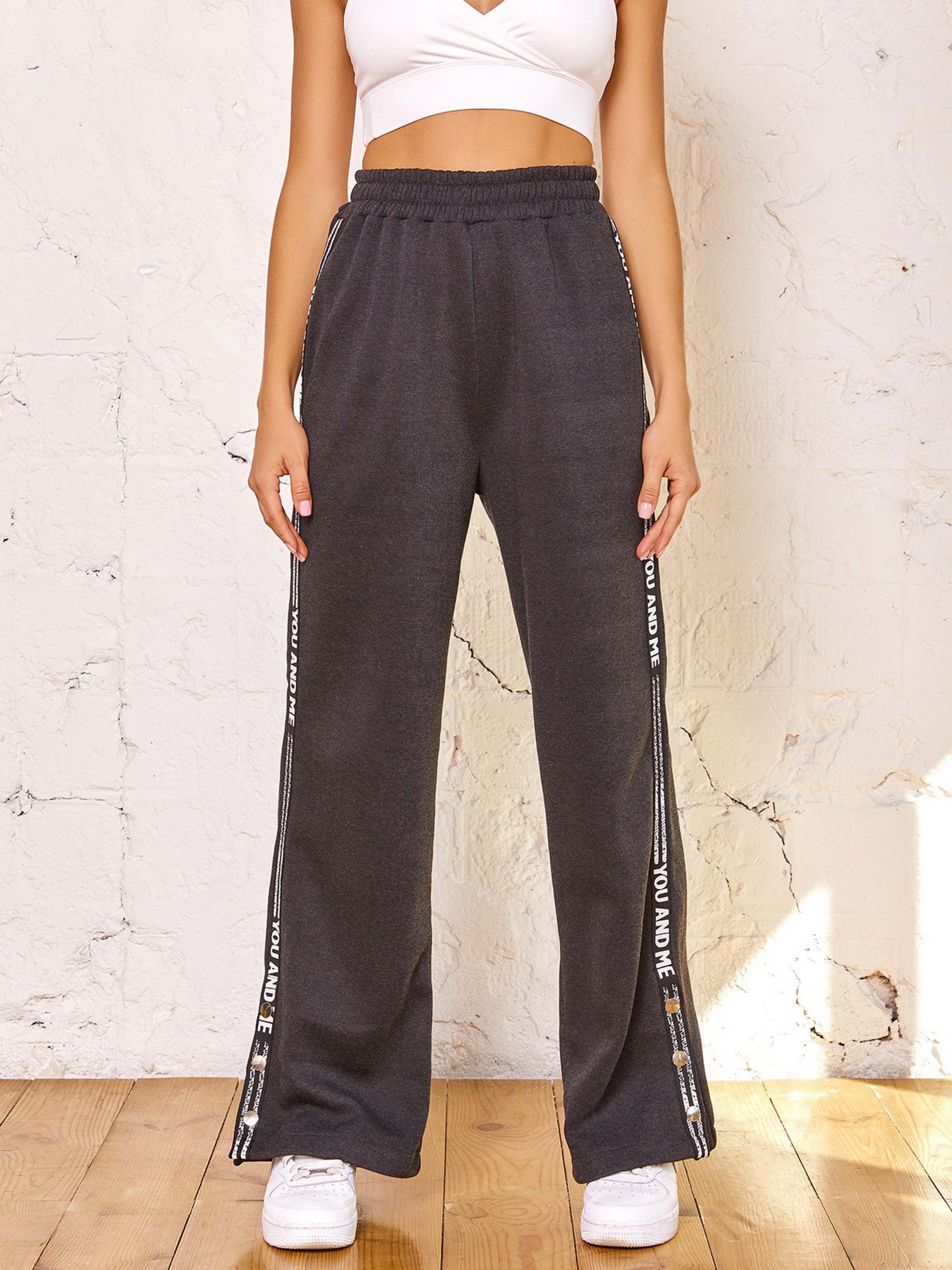 Штани ISSA Plus модель 12945_darkgray Фото